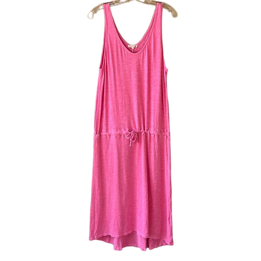 Sundry Pink Midi Dress